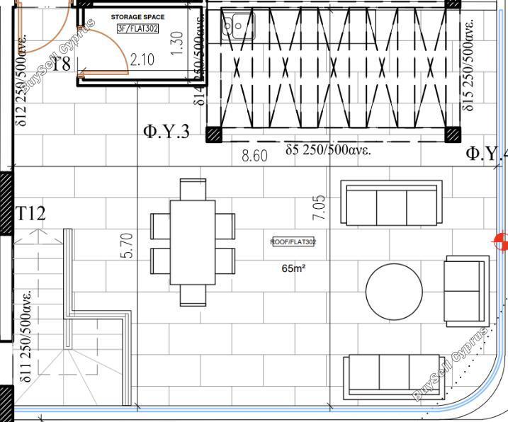 2 bedroom penthouse for sale aradippou larnaca 8845032 image 17178333
