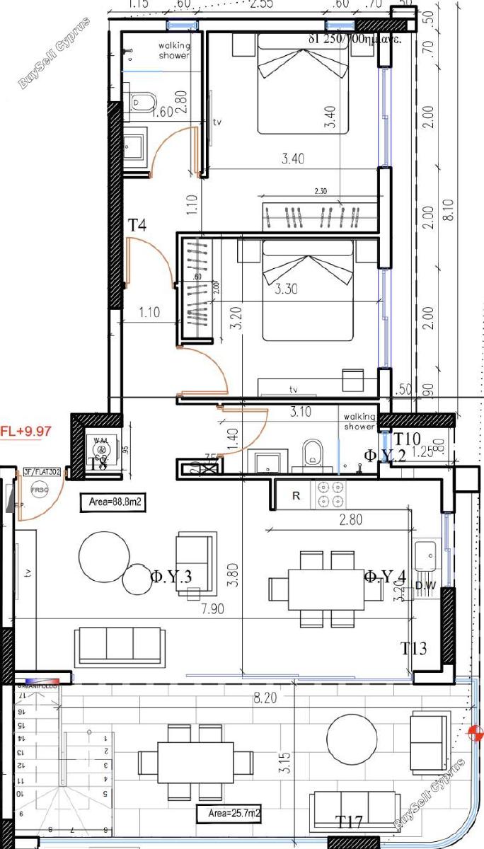 2 bedroom penthouse for sale aradippou larnaca 8845032 image 17178335