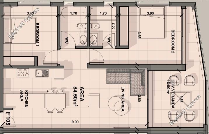 2 bedroom apartment for sale geroskipou paphos 7745232 image 10410073