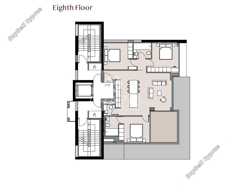 3 bedroom penthouse for sale chrysopolitissa larnaca 7609732 image 11537636