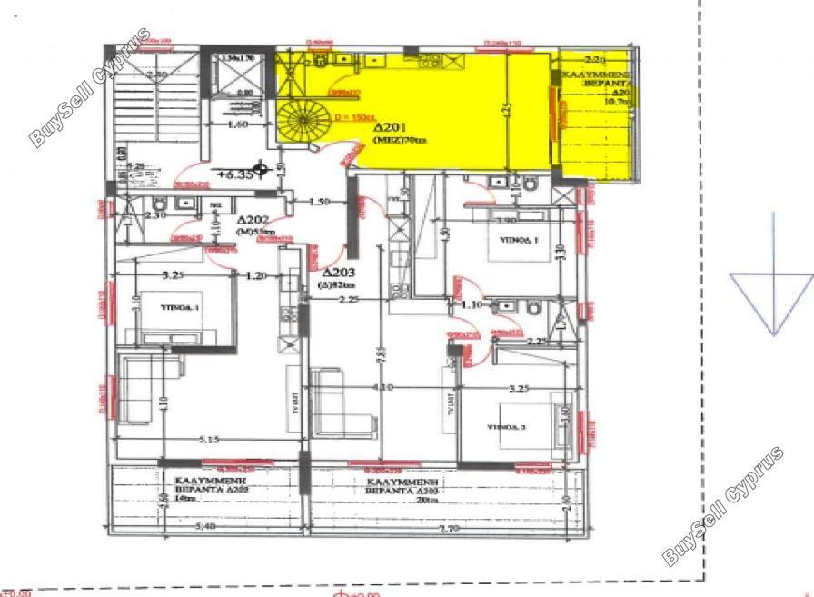 1 bedroom penthouse for sale agios dometios nicosia 8570932 image 16160122