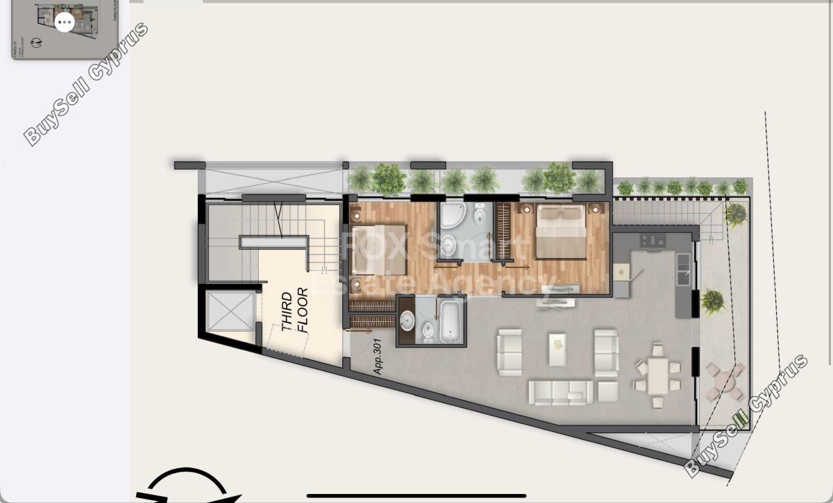 2 bedroom penthouse for sale chrysopolitissa larnaca 1747042 image 15573731