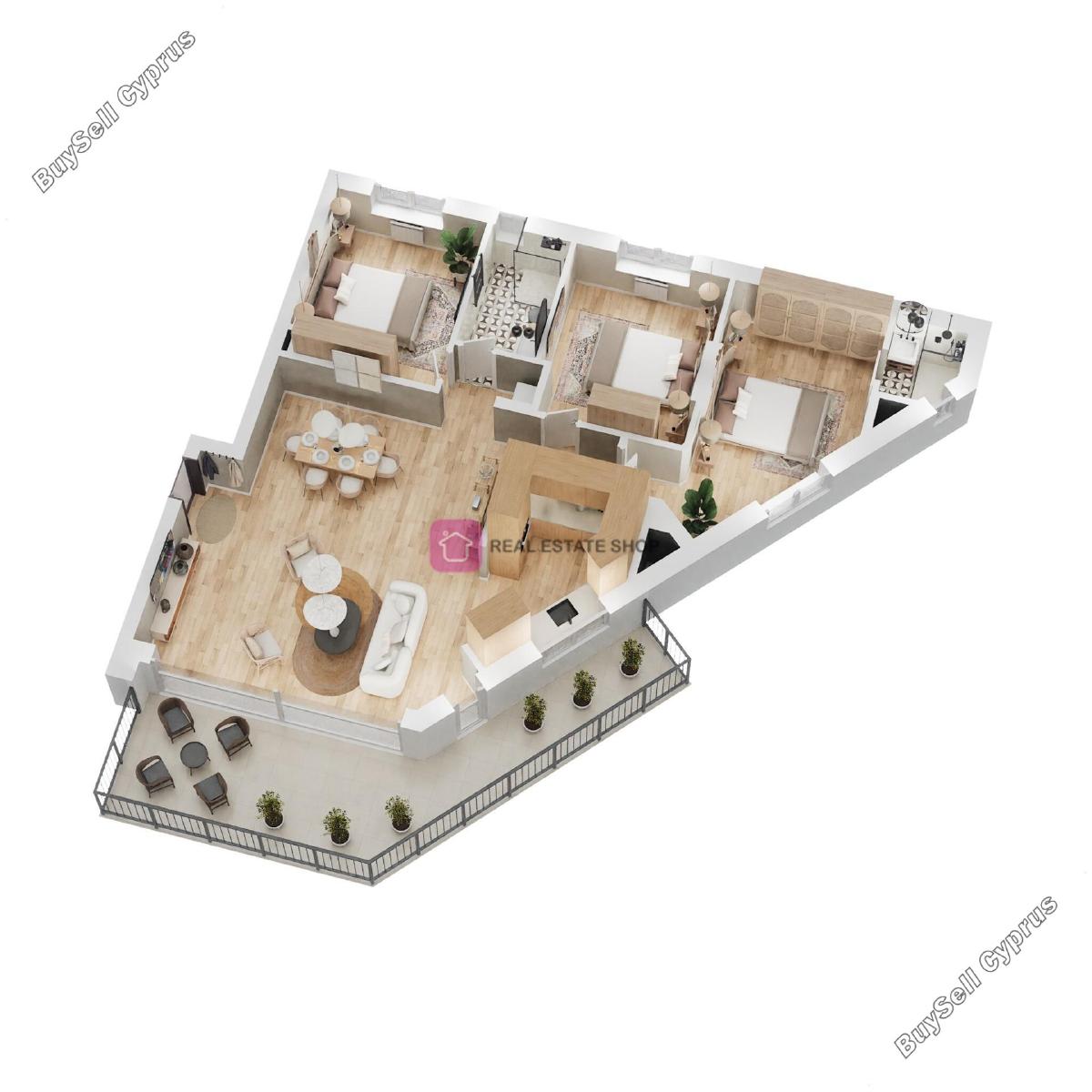 3 bedroom apartment for sale pallouriotissa nicosia 1554042 image 3871841