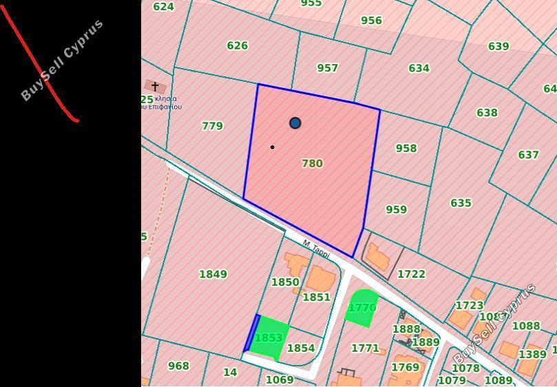 8630 SQM Plot for sale in Athienou, Larnaca 16120203