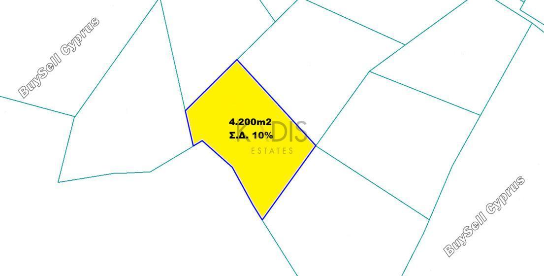 4200 SQM Land for sale in Marki, Nicosia 15851739
