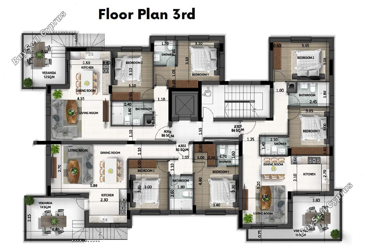 2 bedroom penthouse for sale larnaca municipality larnaca 8585652 image 16237725