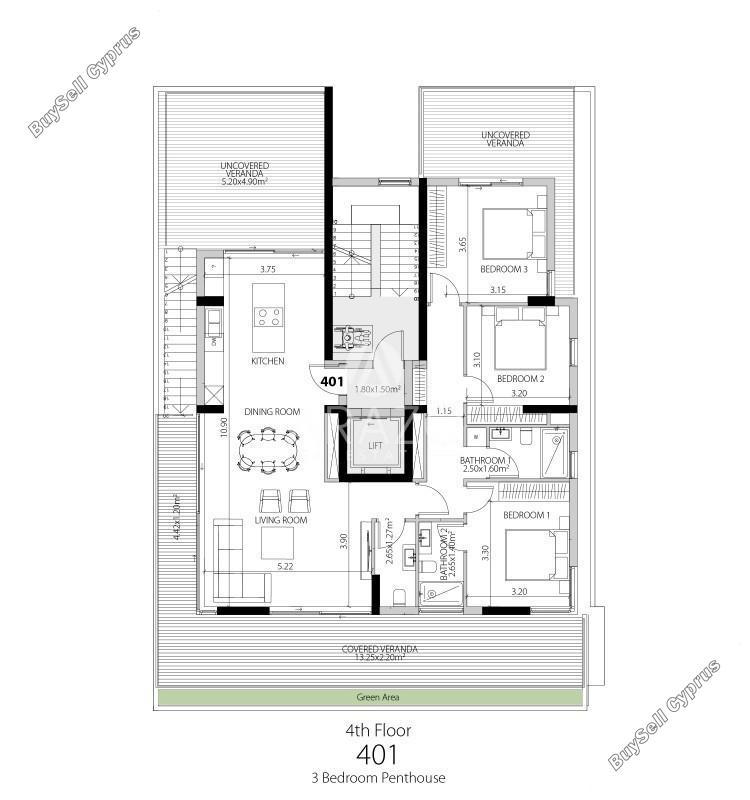 3 bedroom penthouse for sale agios nektarios limassol 1934652 image 7624757