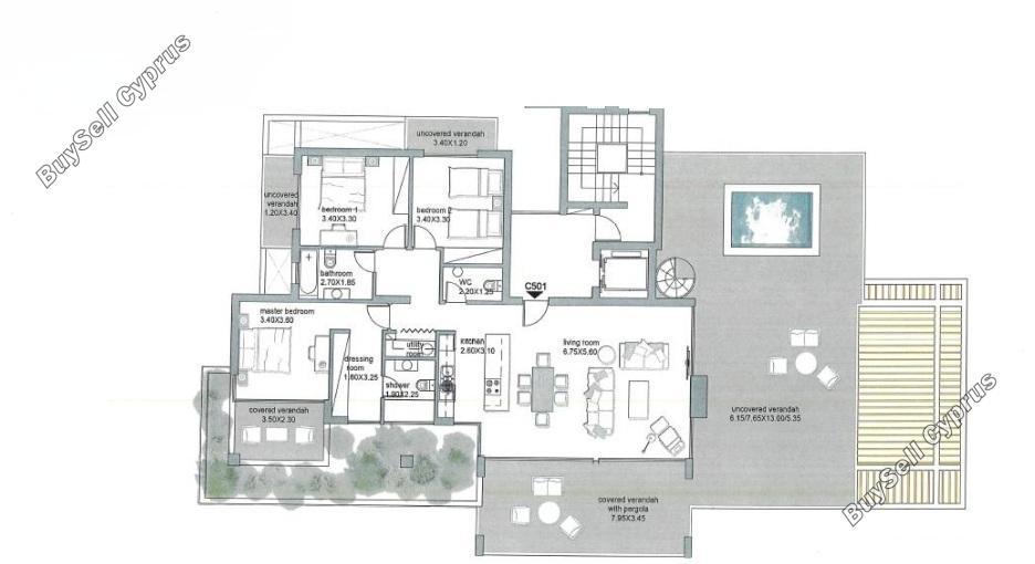 3 bedroom apartment for sale kato paphos universal paphos 8776852 image 16620211