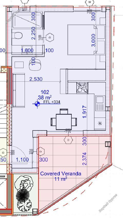 studio apartment for sale zakaki limassol 7736462 image 12549484