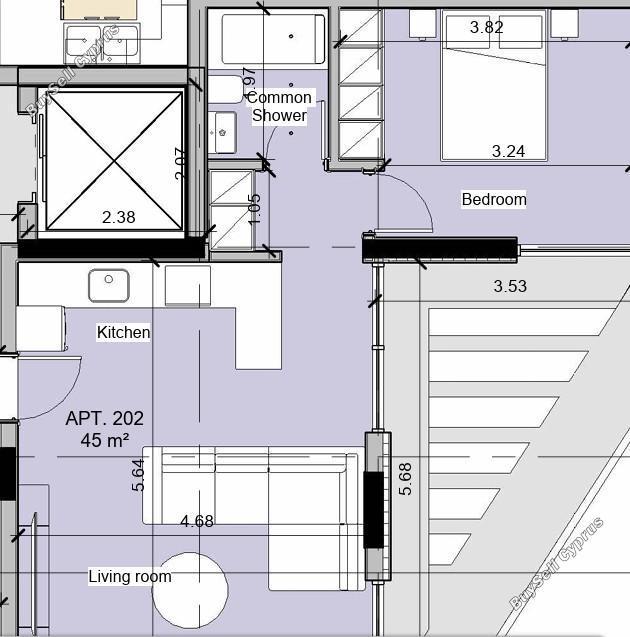 1 bedroom apartment for sale linopetra limassol 7732372 image 10136965