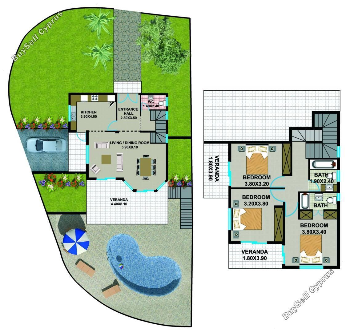 4 bedroom detached house for sale tala paphos 8413472 image 14927085