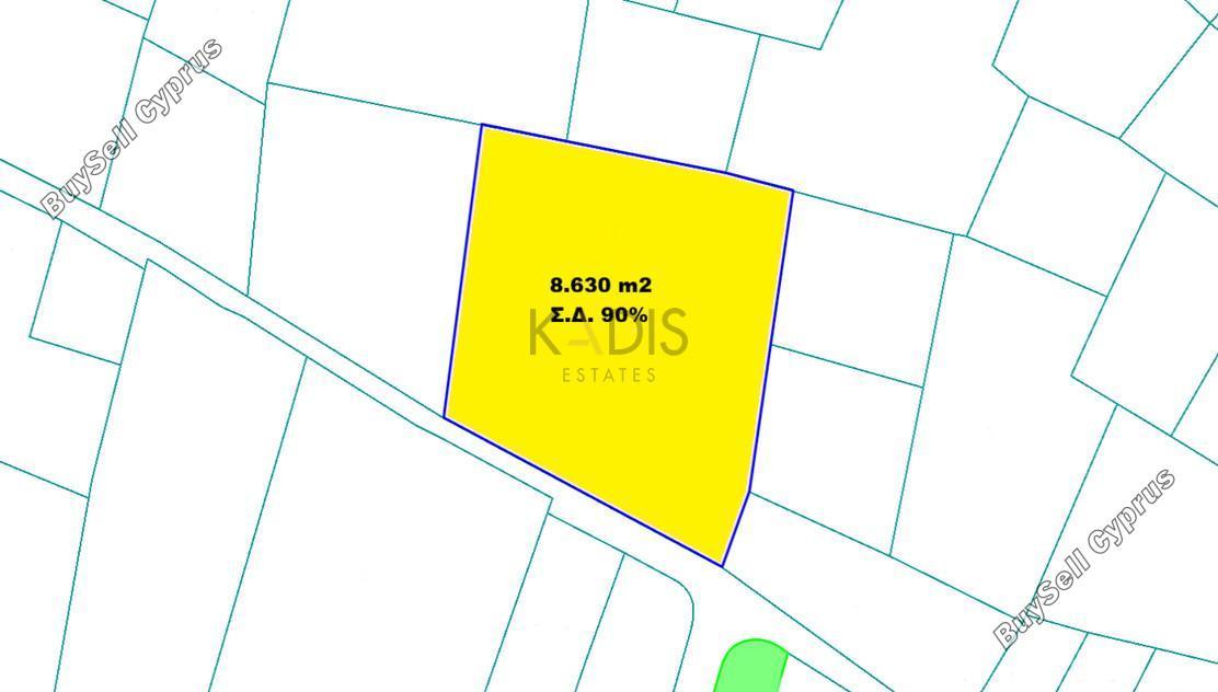 8630 SQM Land for sale in Athienou, Larnaca 16689750