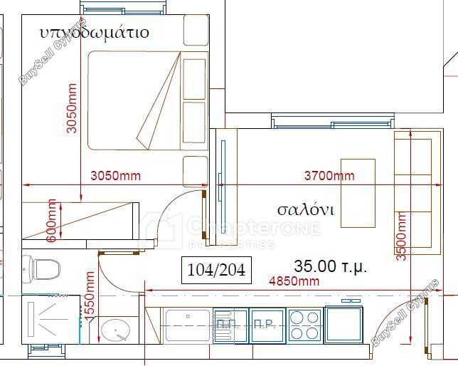 studio apartment for sale agios dometios nicosia 8345682 image 14736208