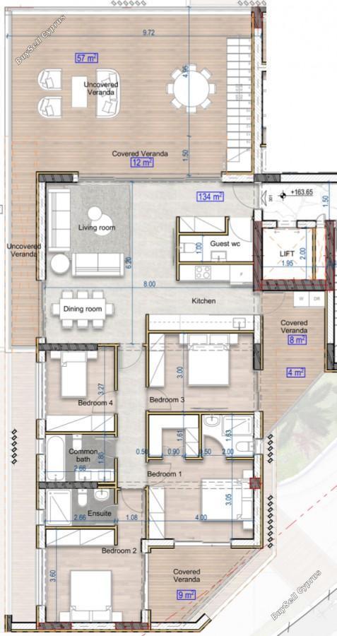 4 bedroom penthouse for sale agios athanasios limassol 8941092 image 17742064