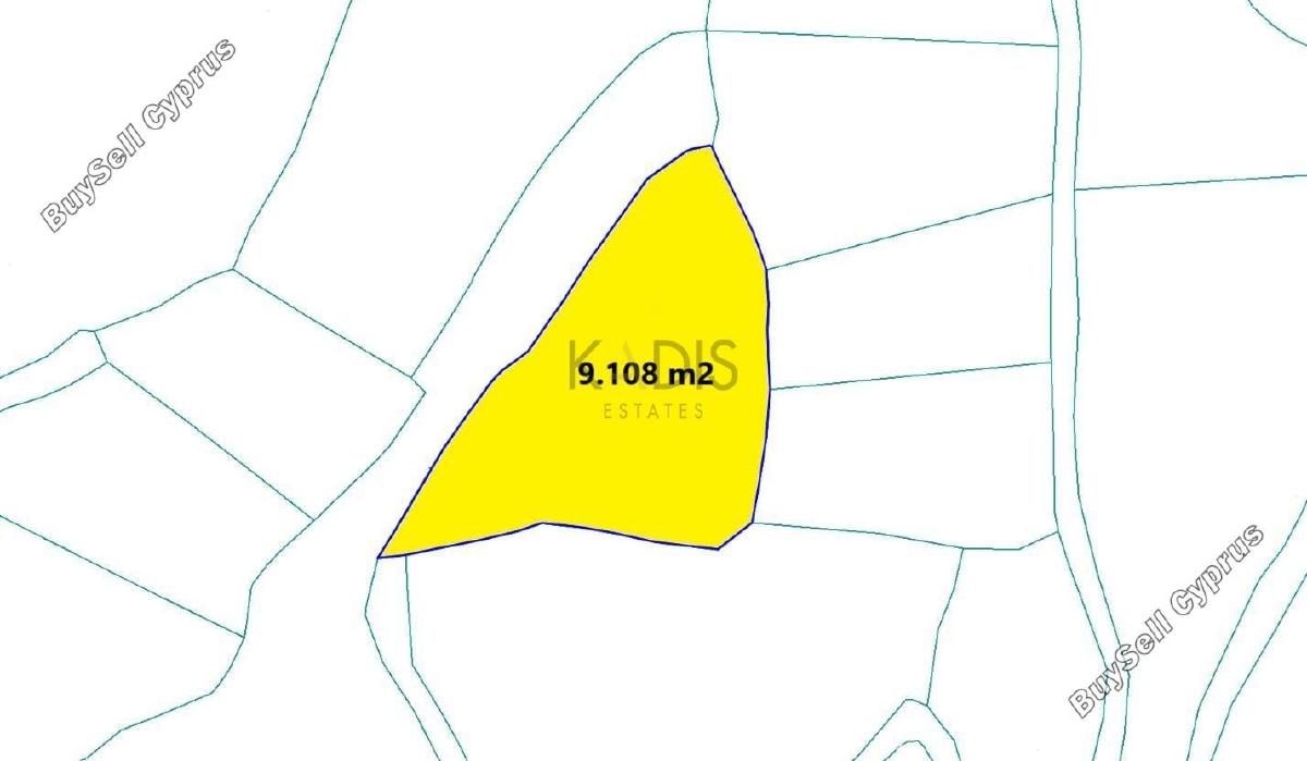 9108 SQM Land for sale in Arsos Lemesou, Limassol 5887952