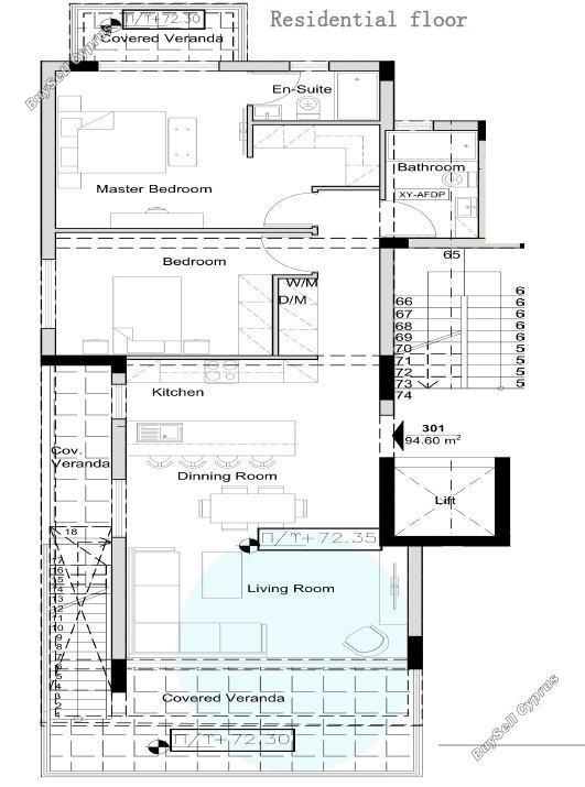 2 bedroom penthouse for sale agios georgios limassol limassol 8704992 image 16240517