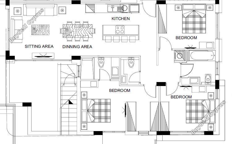 3 bedroom penthouse for sale agios athanasios limassol 8381992 image 14700448