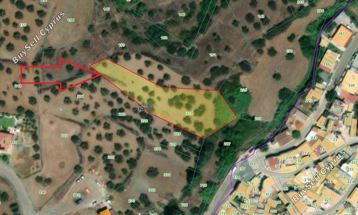 3011 SQM Land for sale in Kornos, Larnaca 4429930