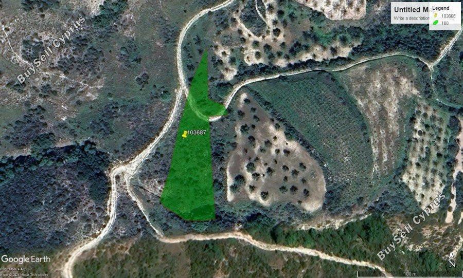 3122 SQM Plot for sale in Theletra, Paphos 14228810