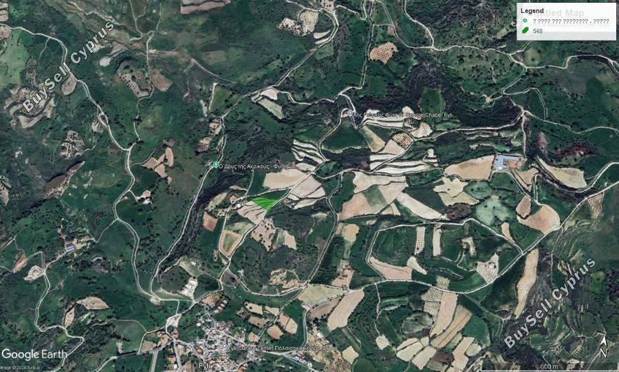 3156 SQM Land for sale in Fyti, Paphos 5579617