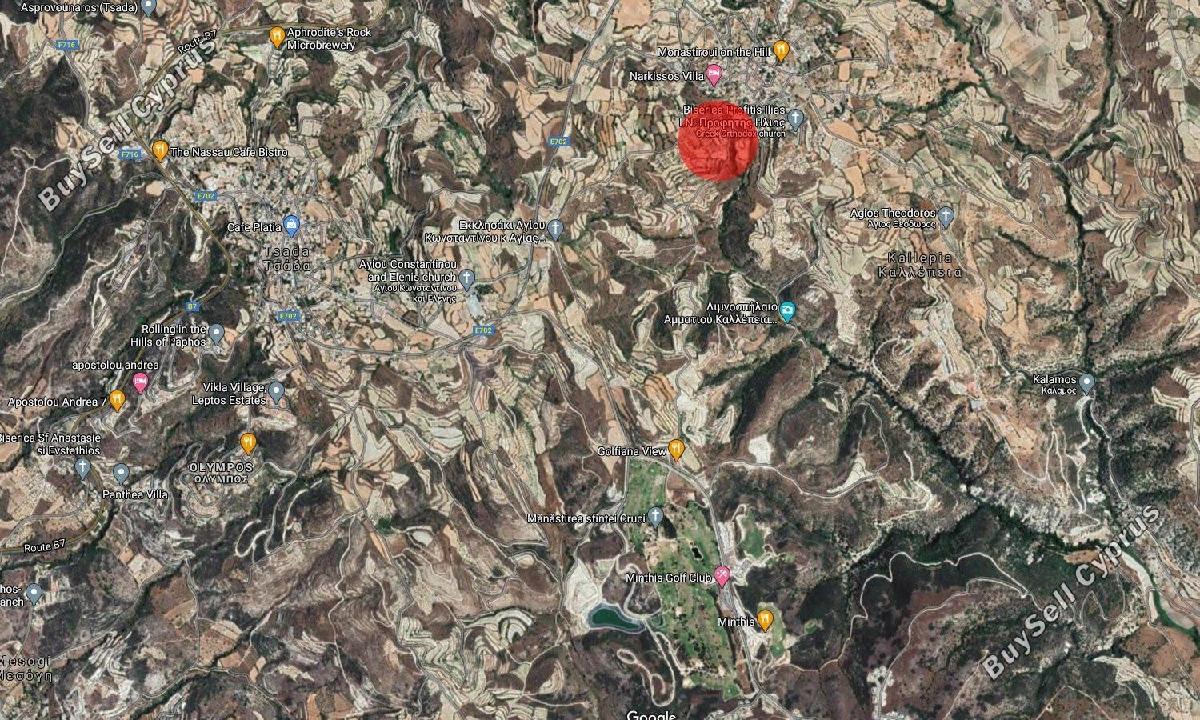 1004 SQM Plot for sale in Kallepeia, Paphos 14216001