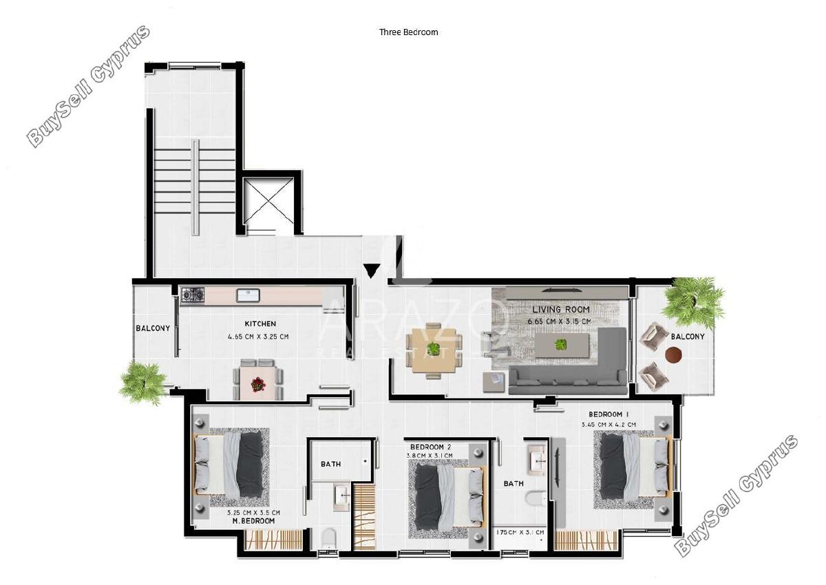 3 bedroom apartment for sale chrysopolitissa larnaca 1581433 image 16239880