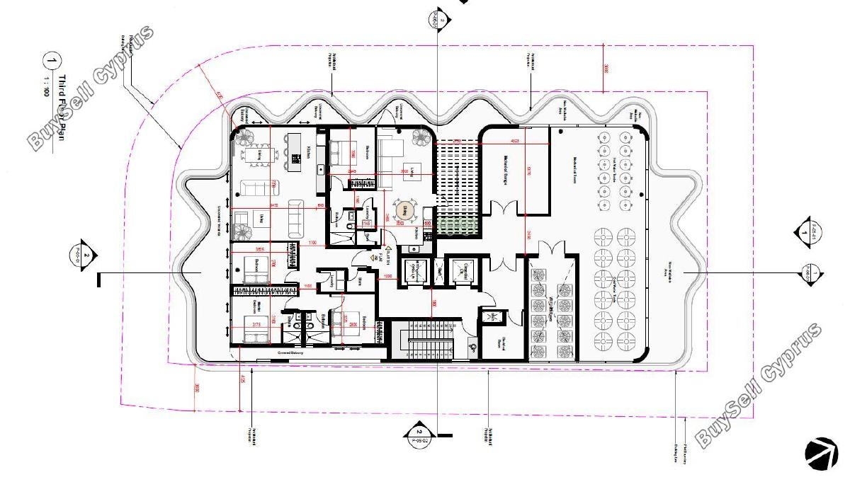 3 bedroom penthouse for sale paphos municipality paphos 8086443 image 13278381