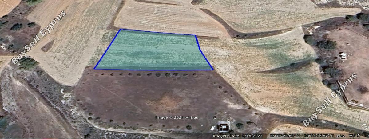 2007 SQM Land for sale in Agioi Trimithias, Nicosia 16159726