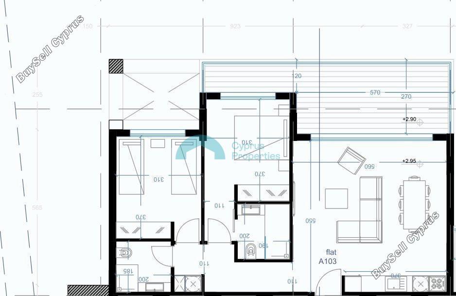 1 bedroom penthouse for sale aradippou larnaca 1855853 image 6745808