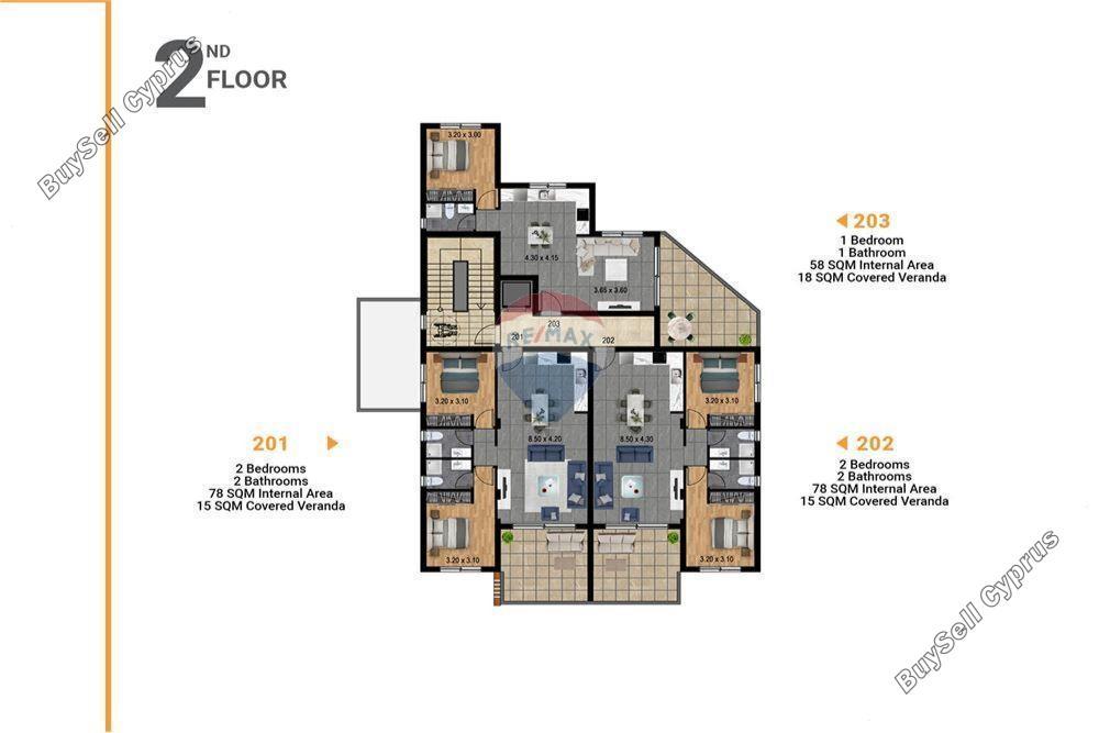 2 bedroom penthouse for sale parekklisia limassol 8317363 image 14805522