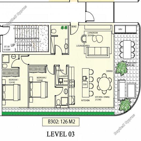 2 bedroom penthouse for sale makedonitissa nicosia 1467963 image 16164713