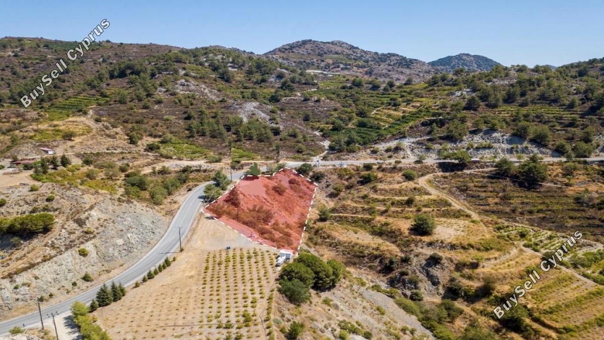 3566 SQM Plot for sale in Agros, Limassol 16192993
