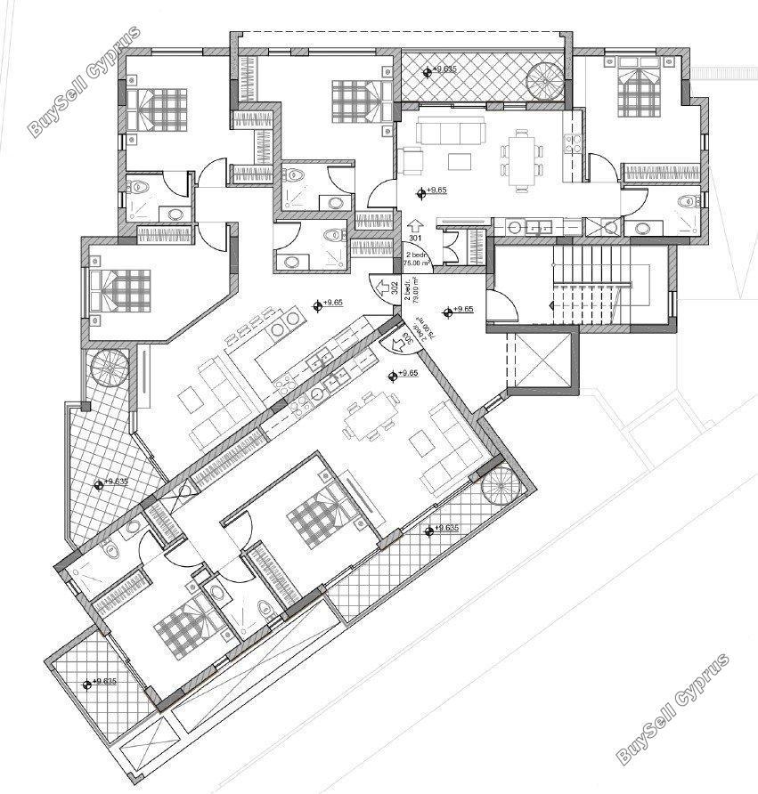 2 bedroom penthouse for sale paphos municipality paphos 8286583 image 14613502