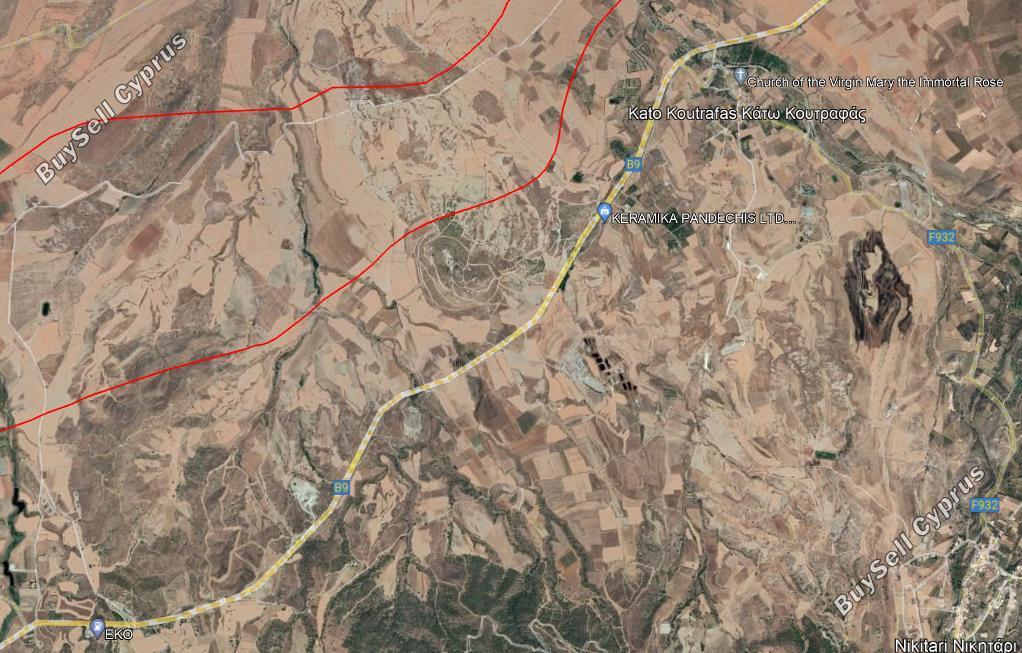 2676 SQM Land for sale in Kato Koutrafas, Nicosia 12609759