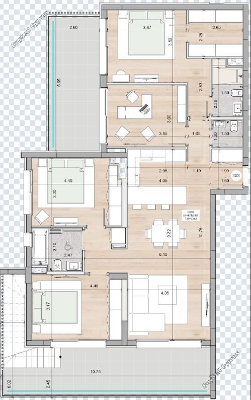 2 bedroom penthouse for sale germasogeia limassol 8382004 image 14802494