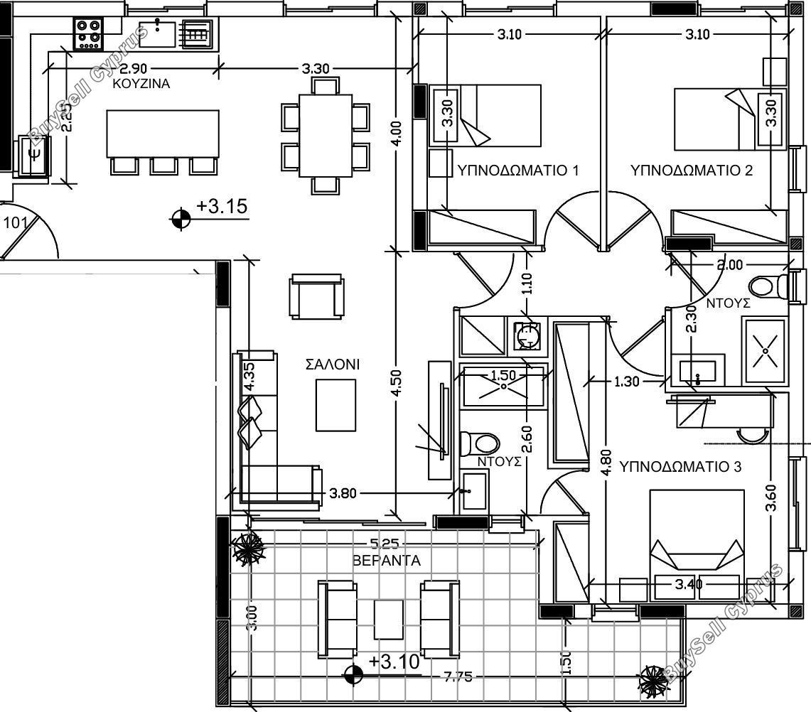 3 bedroom apartment for sale agios dometios nicosia 8857514 image 17146029