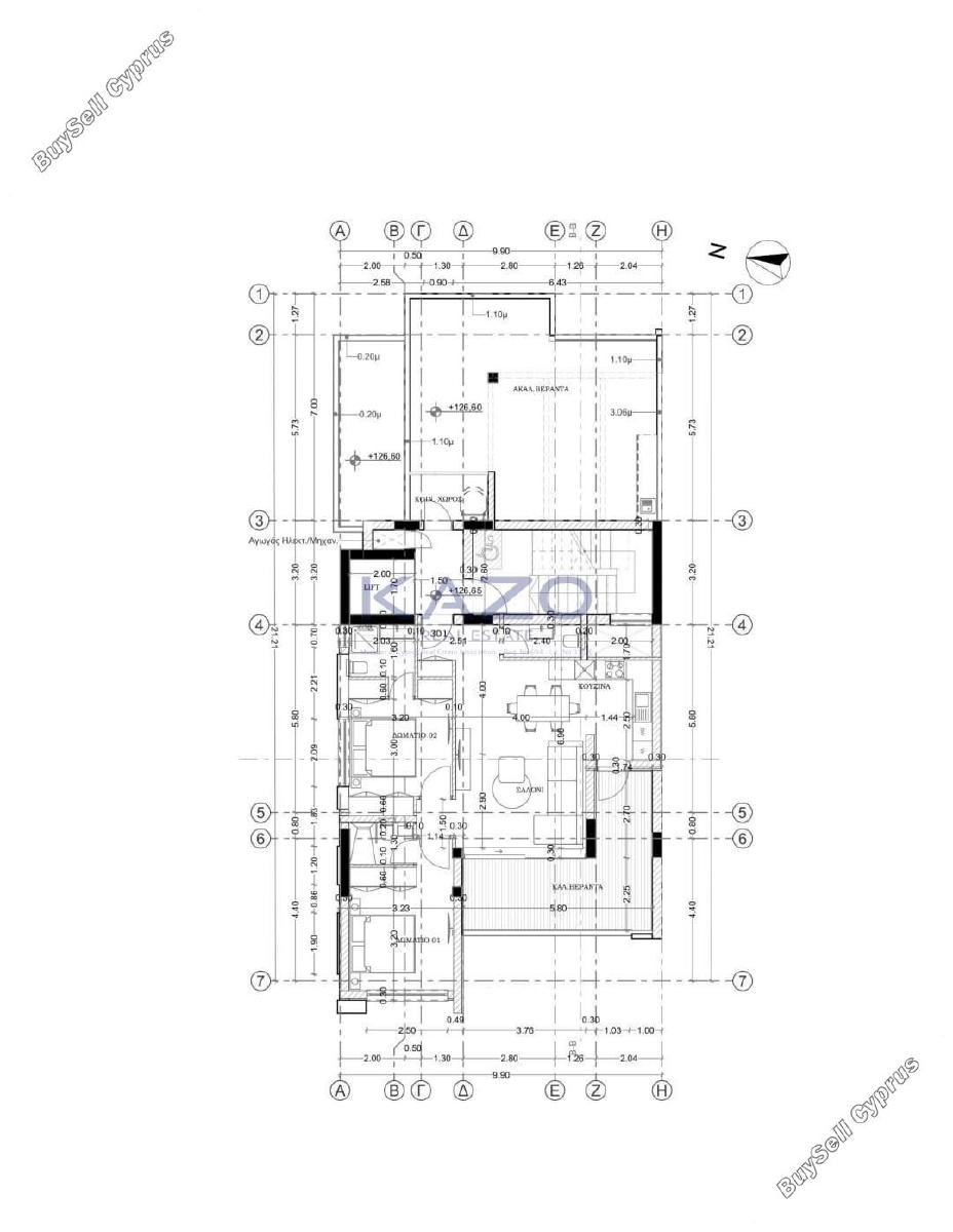 2 bedroom penthouse for sale agios athanasios limassol 8286714 image 14801704