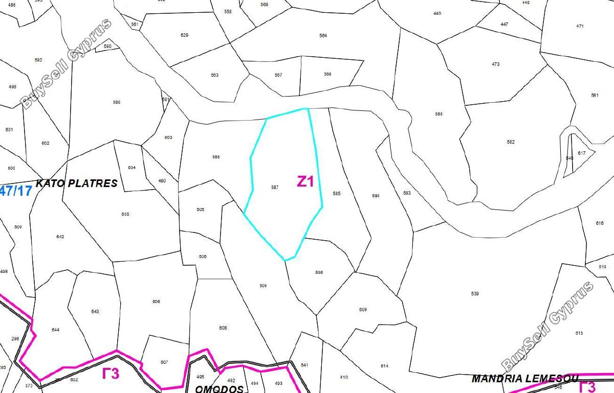 plot for sale kato platres limassol 1213814 image 5375805