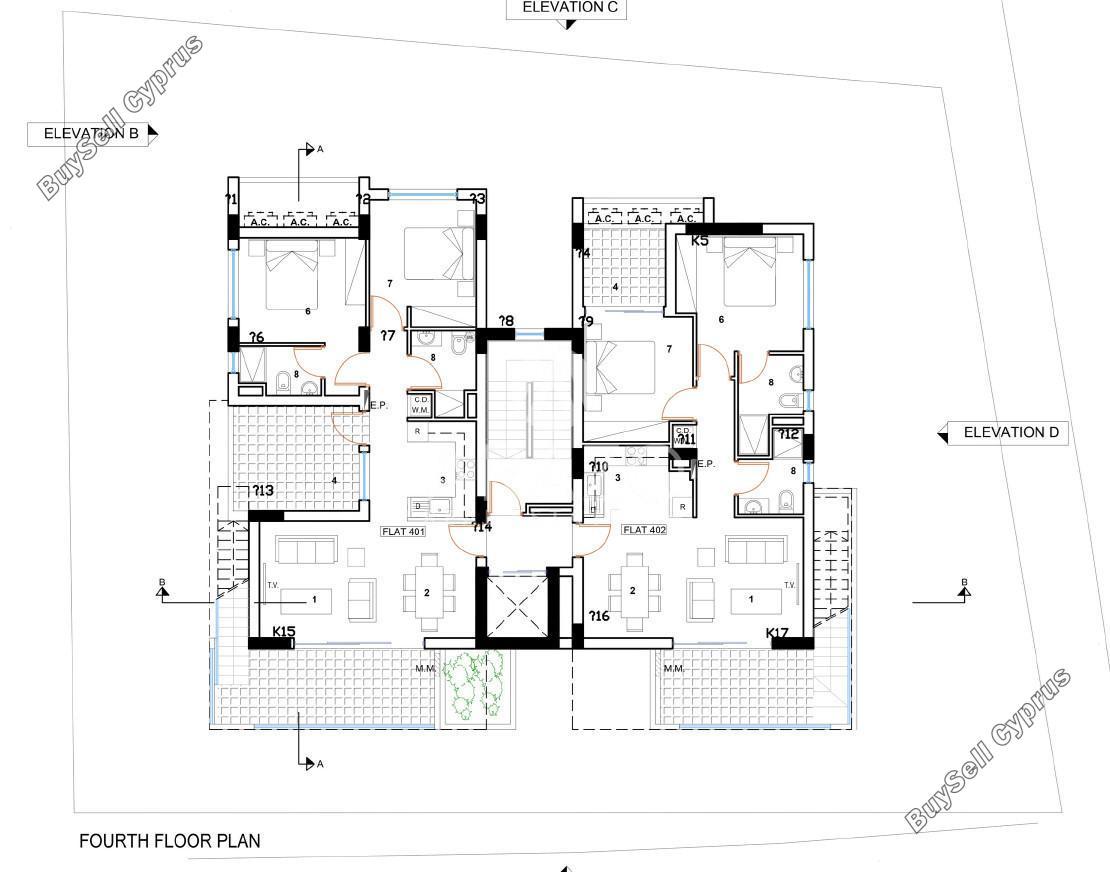 2 bedroom penthouse for sale chrysopolitissa larnaca 8810034 image 16825564