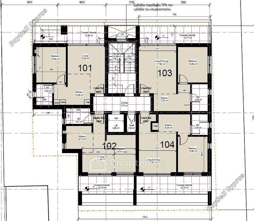 studio apartment for sale makedonitissa nicosia 8345334 image 15940924