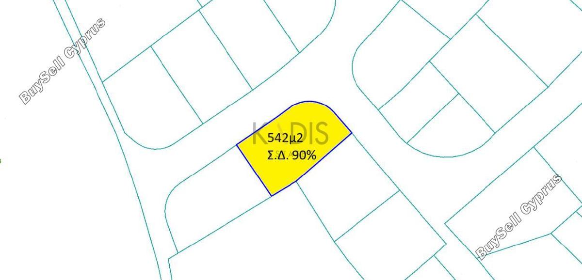 542 SQM Plot for sale in Anageia, Nicosia 13615635