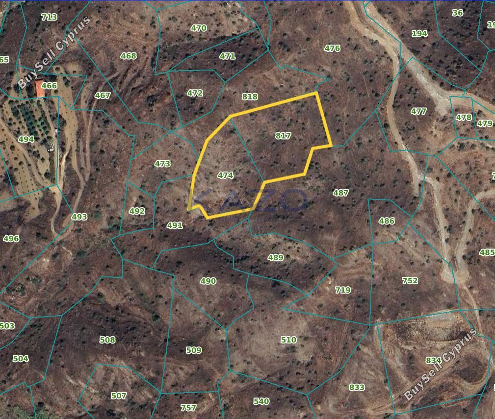 10035 SQM Land for sale in Eptagoneia, Limassol 9696346