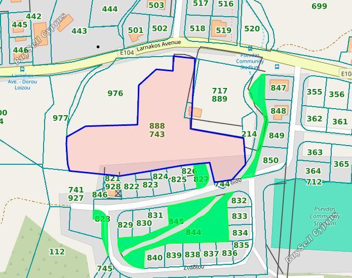 9996 SQM Plot for sale in Psevdas, Larnaca 16120205