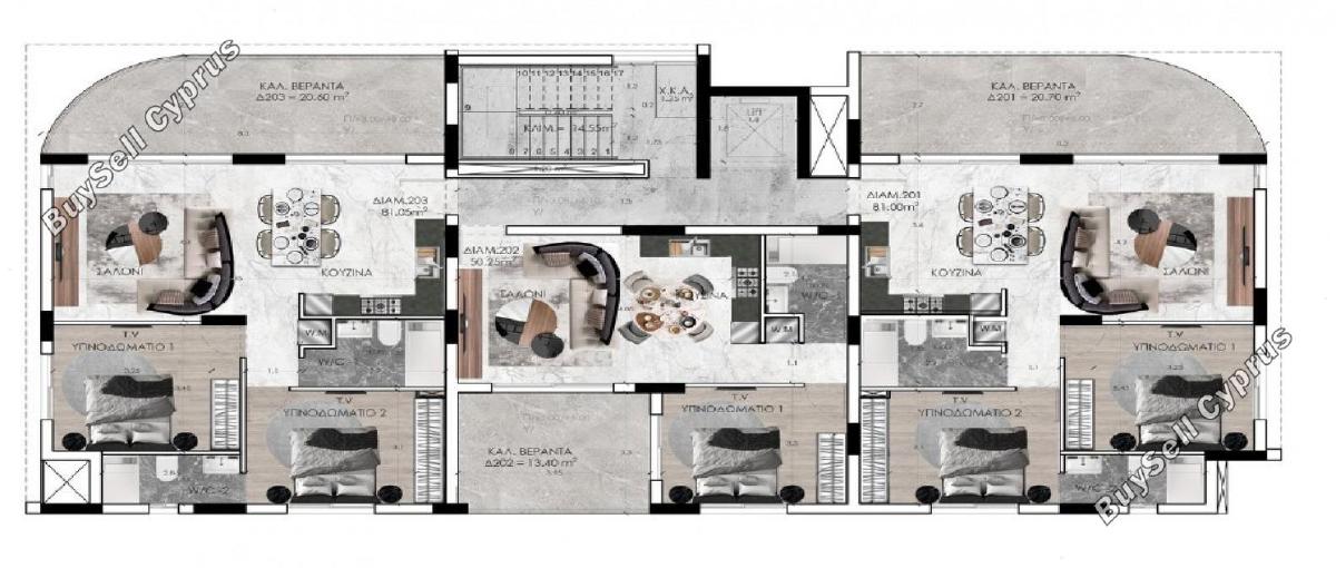 2 bedroom penthouse for sale strovolos nicosia 1294944 image 16183313