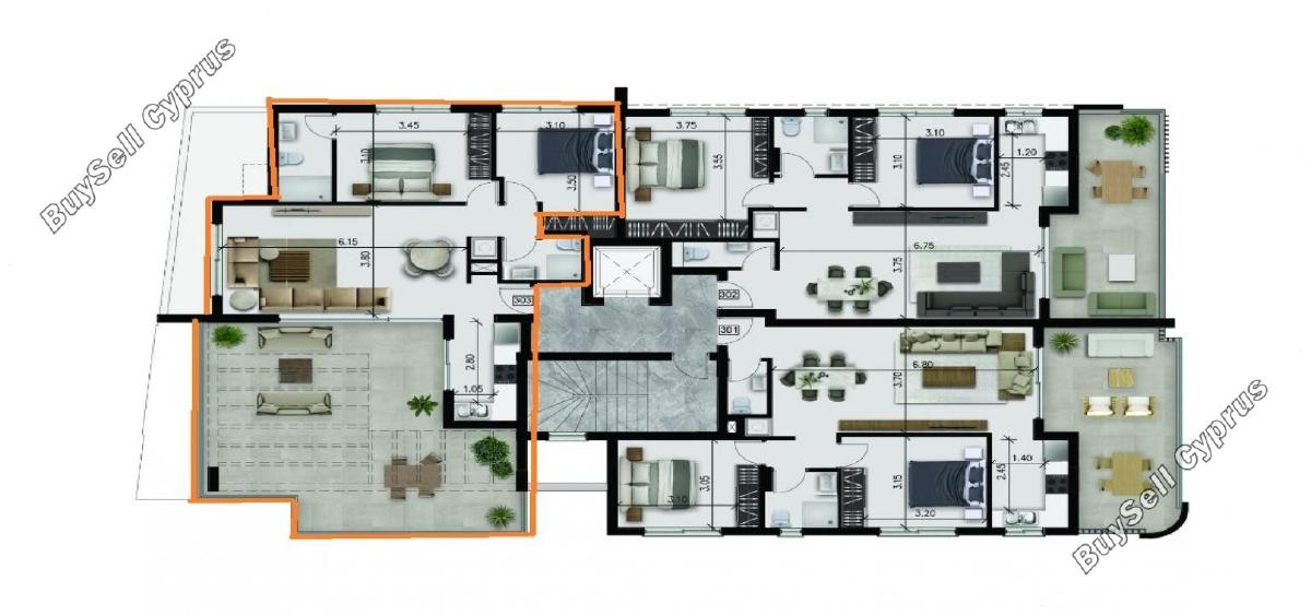 2 bedroom penthouse for sale tsiflikoudia limassol 1101164 image 16258013