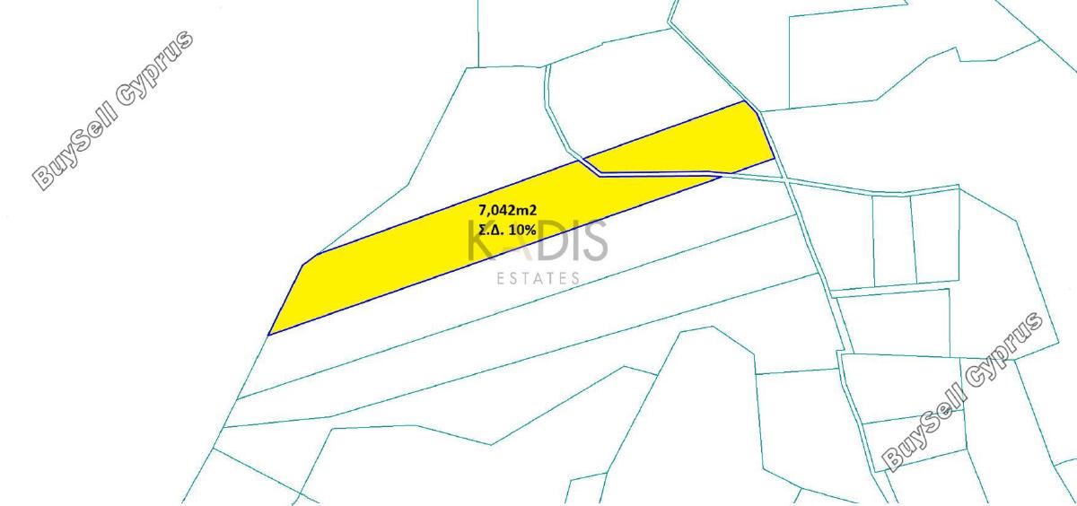7042 SQM Land for sale in Shia, Nicosia 15010130