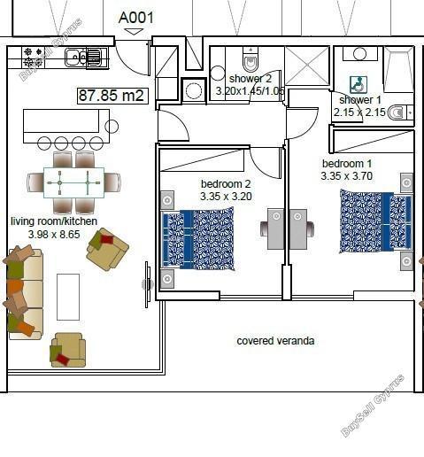 1 bedroom ground floor apartment for sale kissonerga paphos 8804664 image 16796213