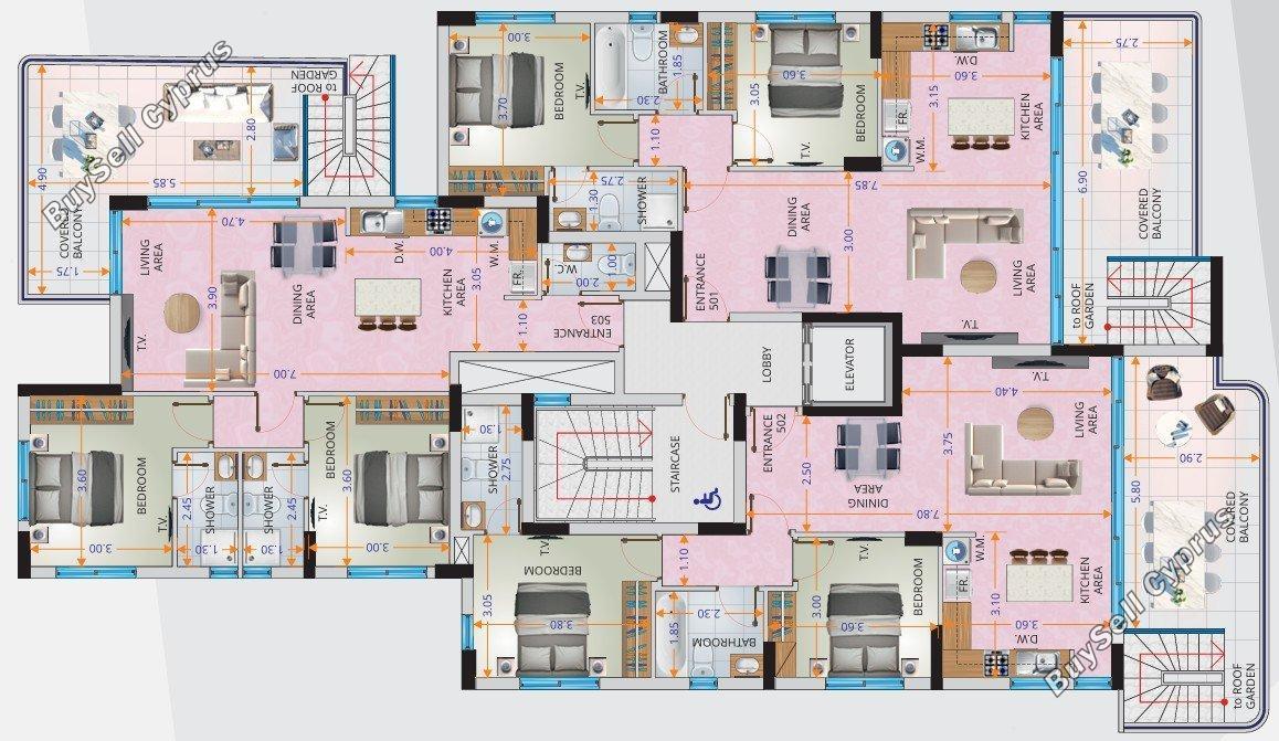 2 bedroom penthouse for sale mackenzie larnaca 8376074 image 14825055