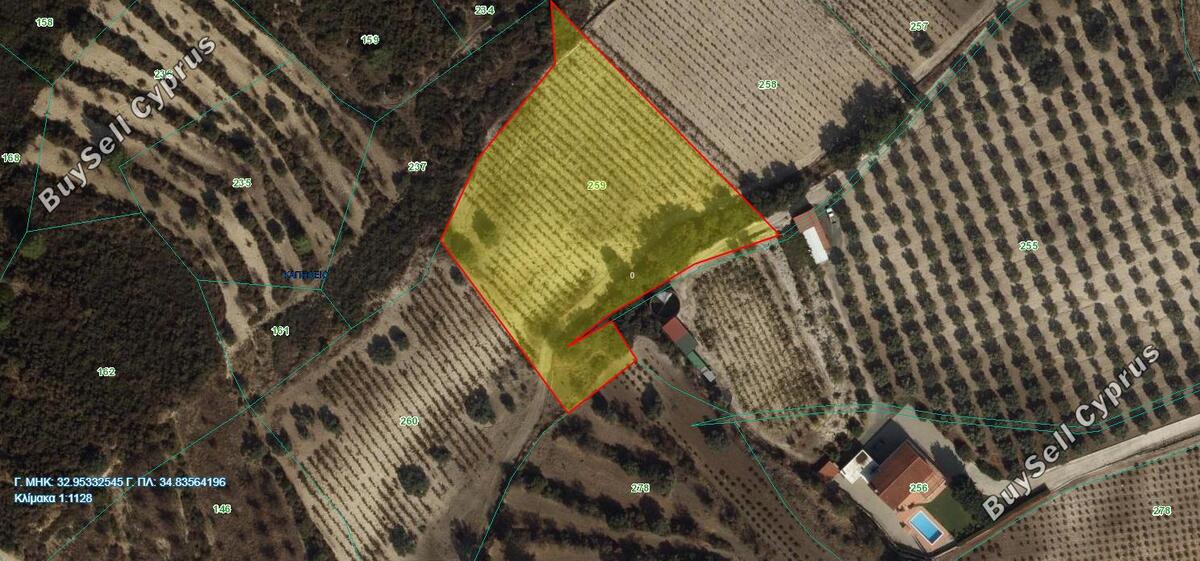 6050 SQM Land for sale in Kapileio, Limassol 2364587