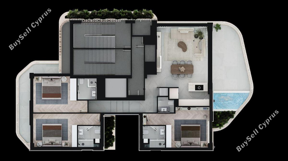 3 bedroom entire floor apartment for sale chrysopolitissa larnaca 1461084 image 12567149